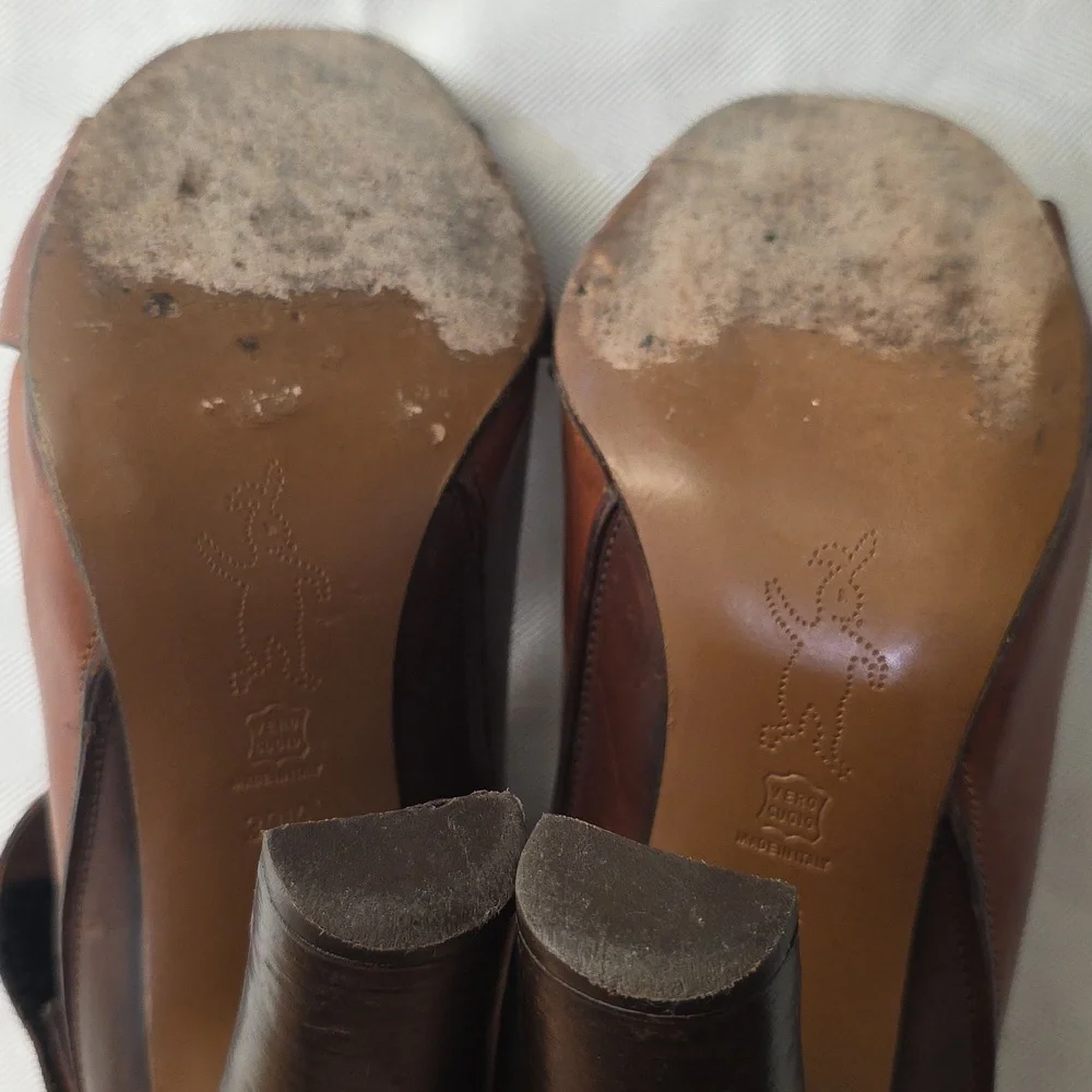 🌸Marni Brown and Blue Women's‎ Heels 9